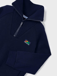 Sweat "cremallera" Azul escur (Marinho)  para Menino - Mayoral