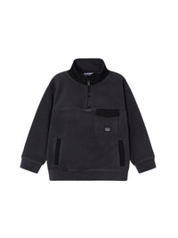 Sweat polar combinada Cinza escu (Cinza Escuro)  para Menino - Mayoral