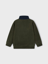 Sweat polar combinada Oregano (Verde Tropa)  para Menino - Mayoral
