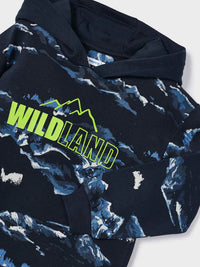 Sweat estampada Deep blue (Marinho)  para Menino - Mayoral