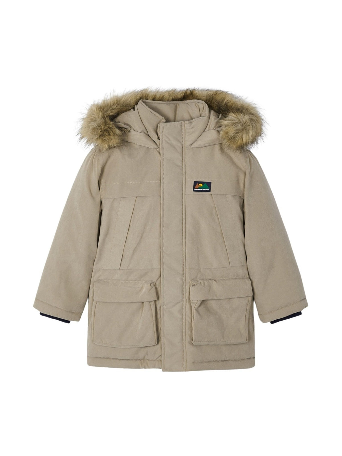 Parka c/carapuço montanha Seta (Castanho Claro)  para Menino - Mayoral