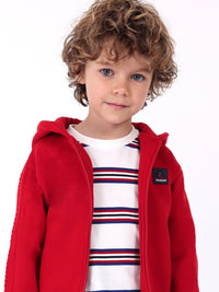 Casaco embossed Vermelho (Vermelho)  para Menino - Mayoral