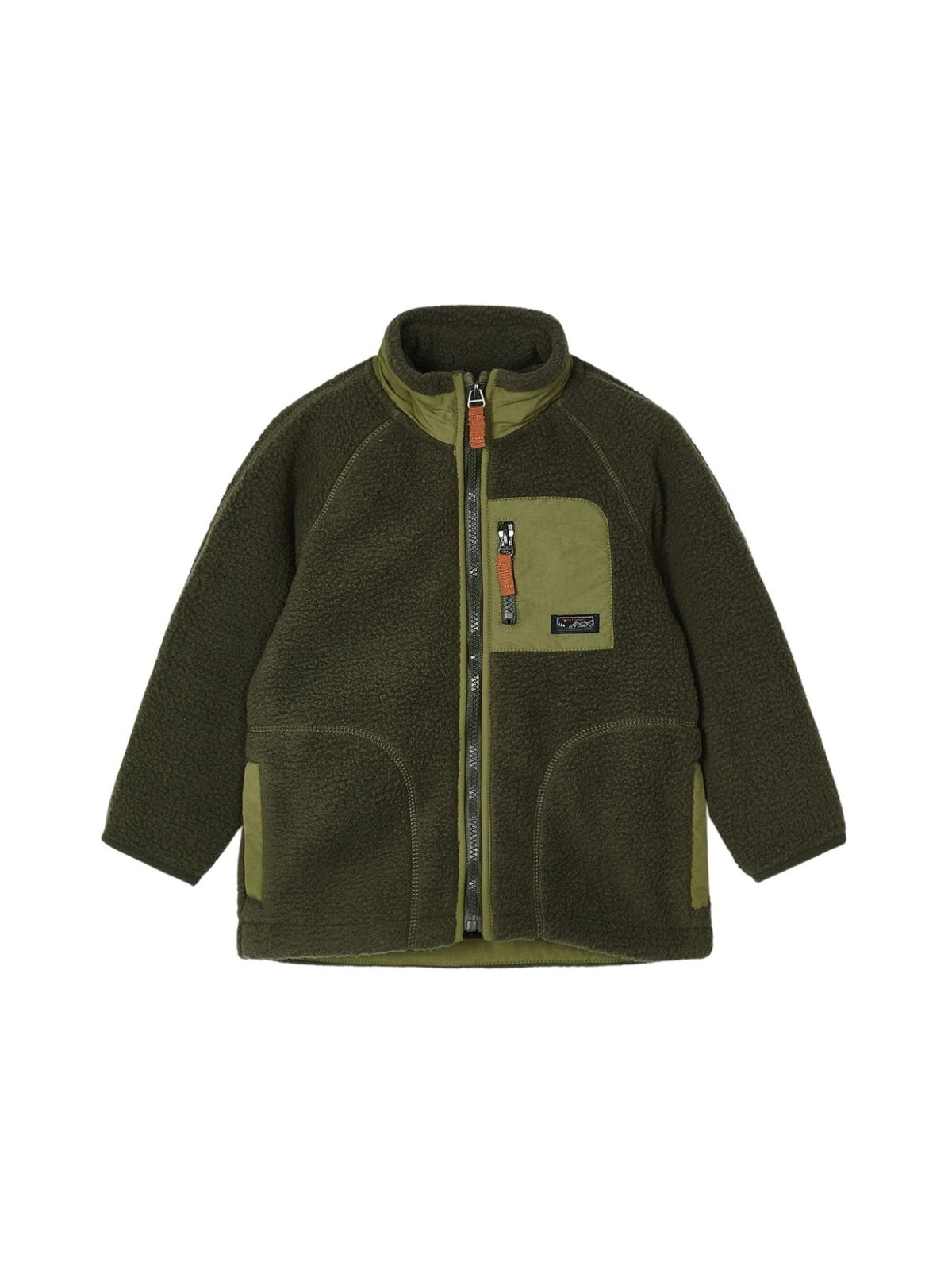 Casaco polar combinado Oregano (Verde Tropa)  para Menino - Mayoral