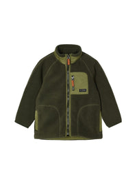 Casaco polar combinado Oregano (Verde Tropa)  para Menino - Mayoral