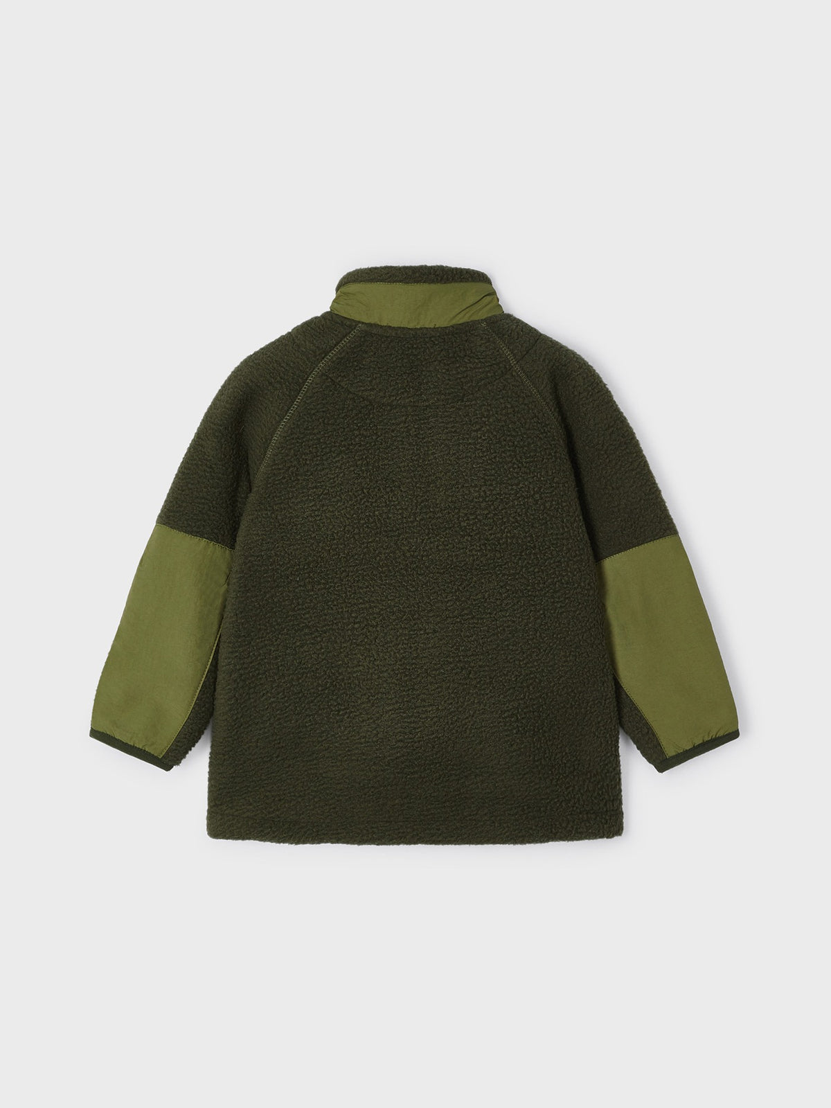 Casaco polar combinado Oregano (Verde Tropa)  para Menino - Mayoral