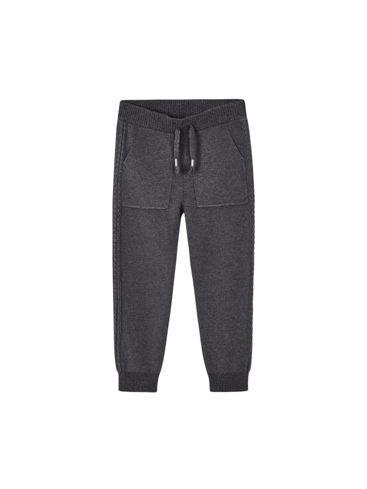 Jogger tricô Titanio vi (Cinza Escuro)  para Menina - Mayoral