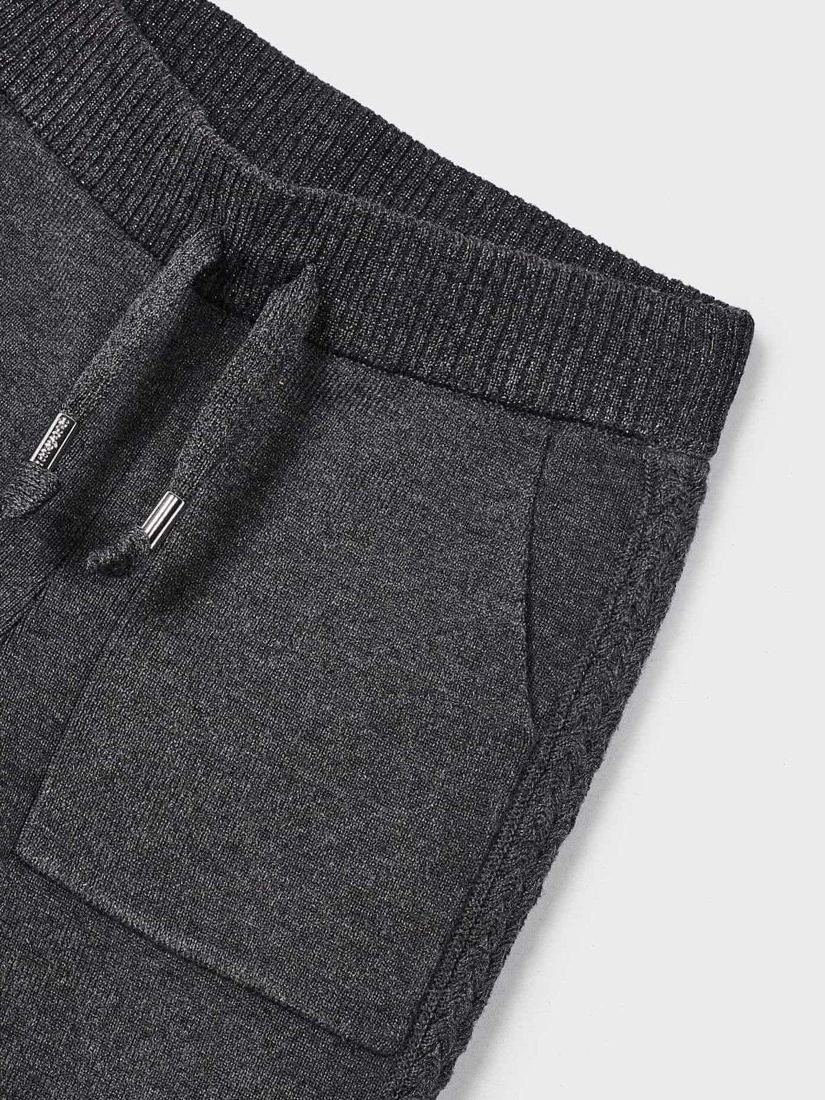 Jogger tricô Titanio vi (Cinza Escuro)  para Menina - Mayoral