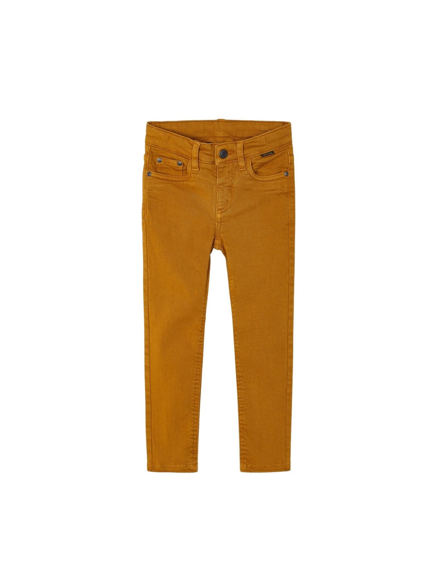 Calça sarja 5b skinny Ocre (Amarelo Ocre)  para Menino - Mayoral
