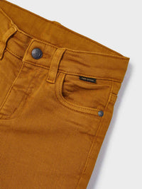 Calça sarja 5b skinny Ocre (Amarelo Ocre)  para Menino - Mayoral