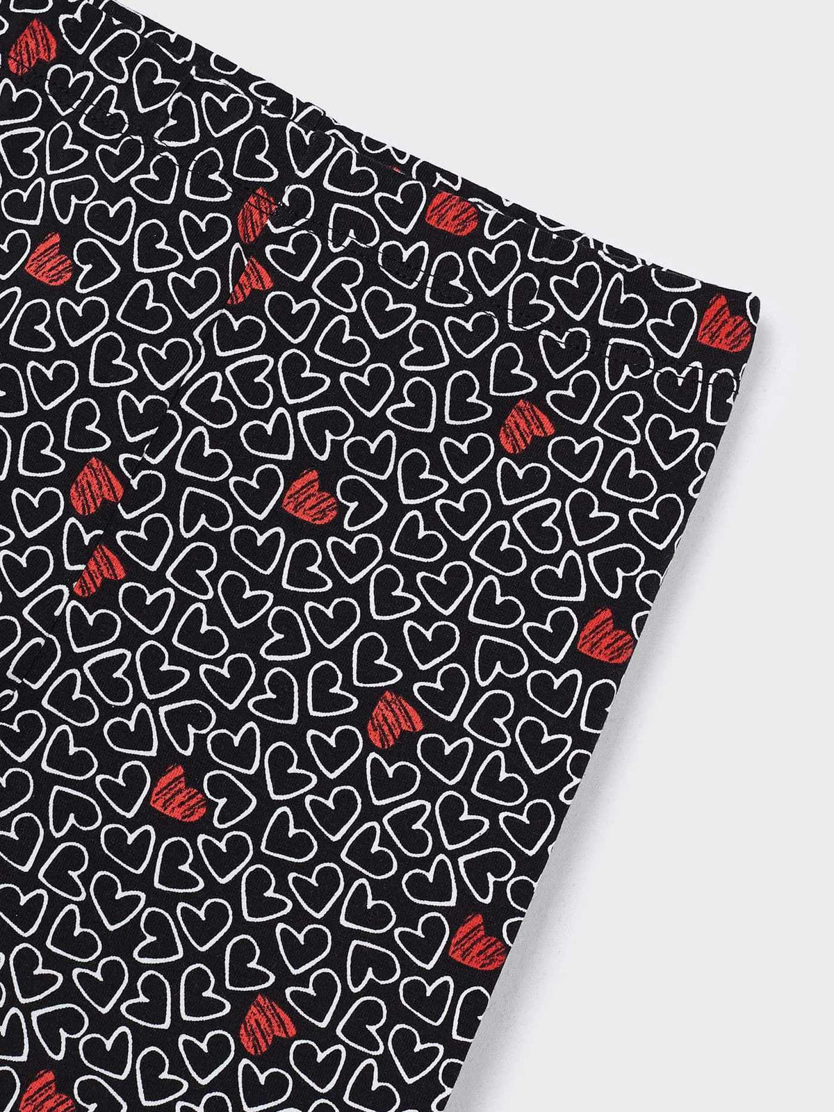 Leggings Corações (Cinza Escuro)  para Menina - Mayoral