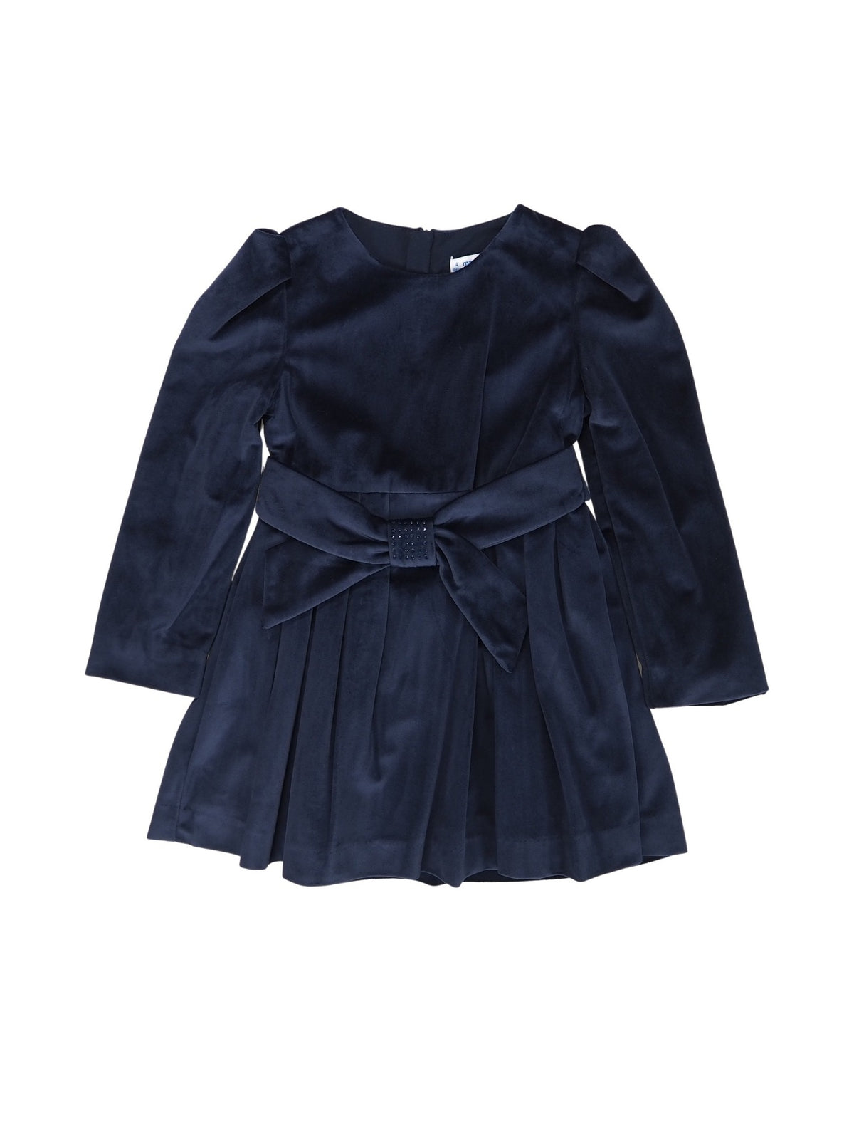 Vestido terciopêlo Marinho (Marinho)  para Menina - Mayoral