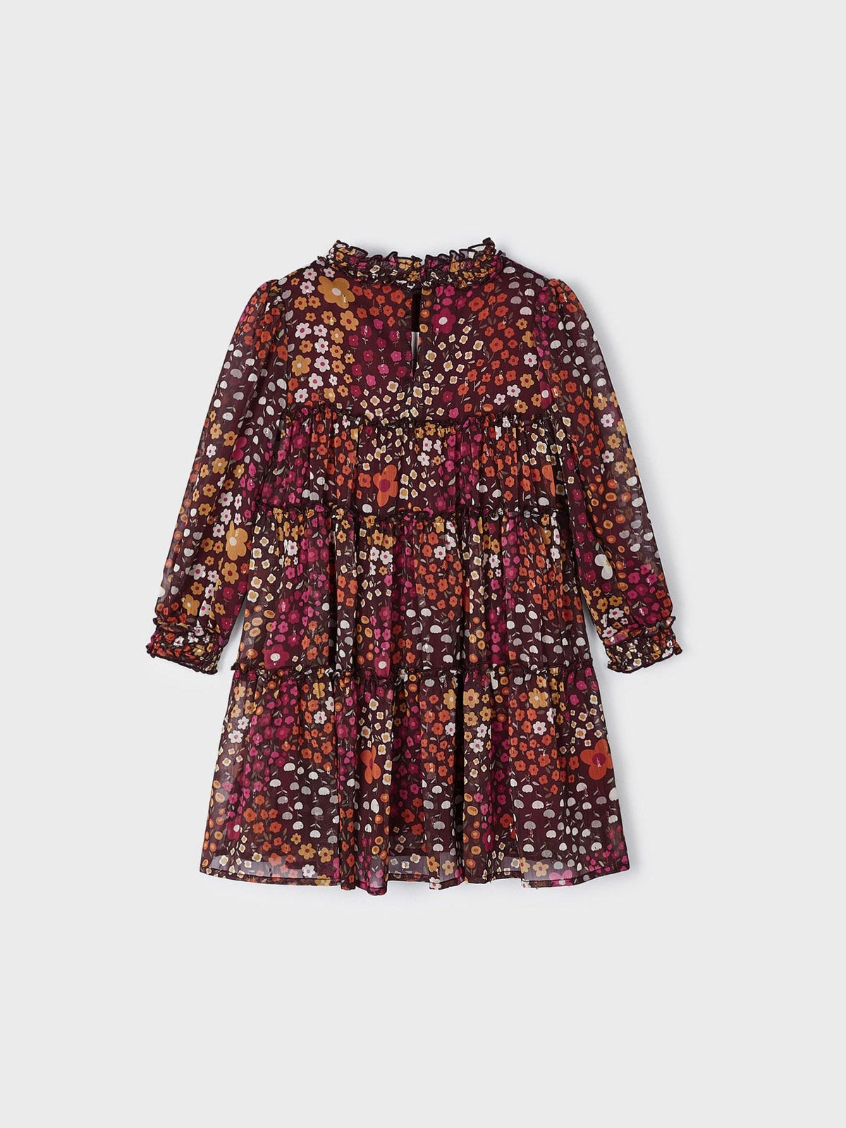 Vestido estampado Amora (Bordeaux)  para Menina - Mayoral