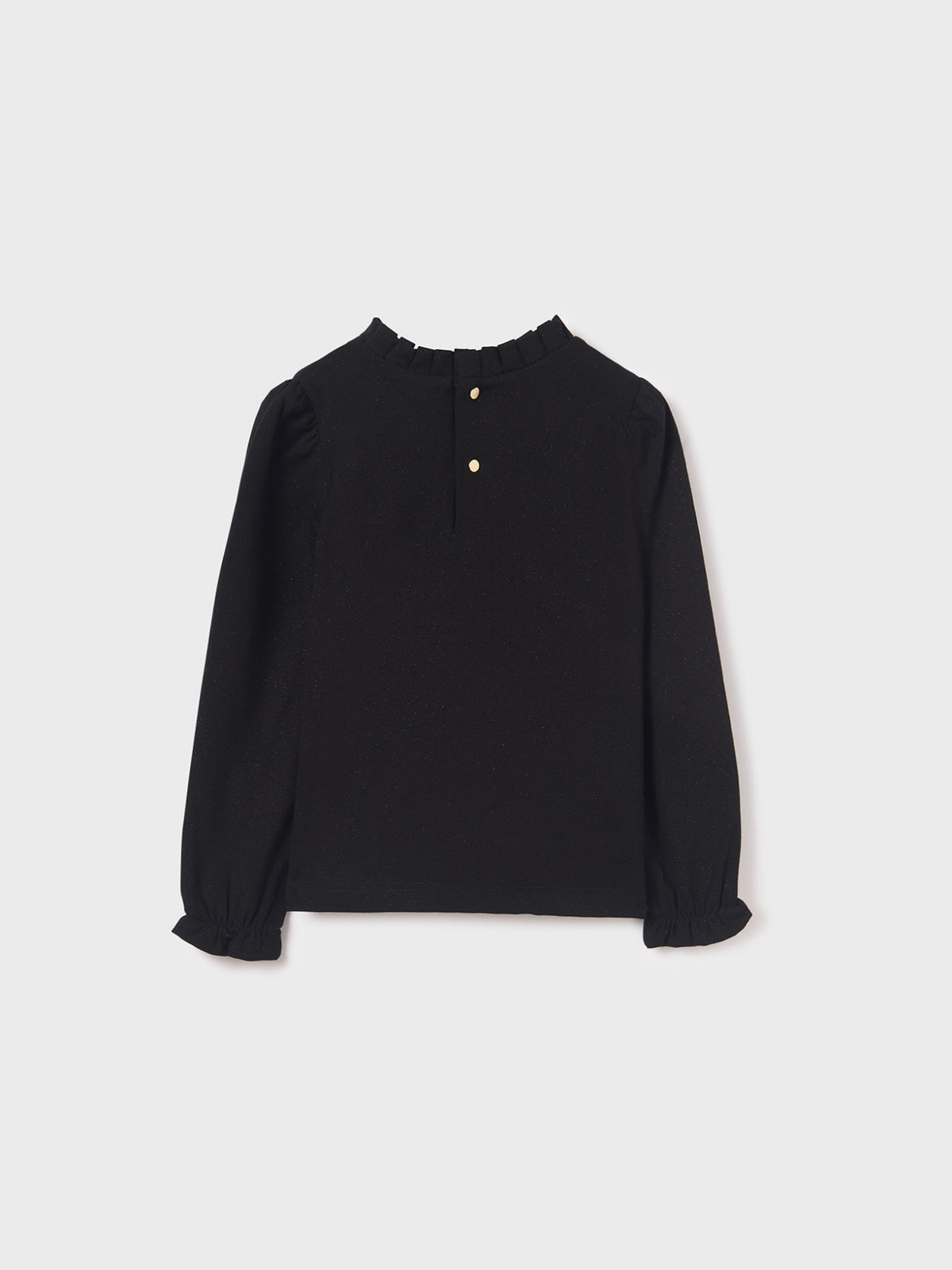 Camisola gola alta glitter Preto (Preto)  para Menina - Abel & Lula