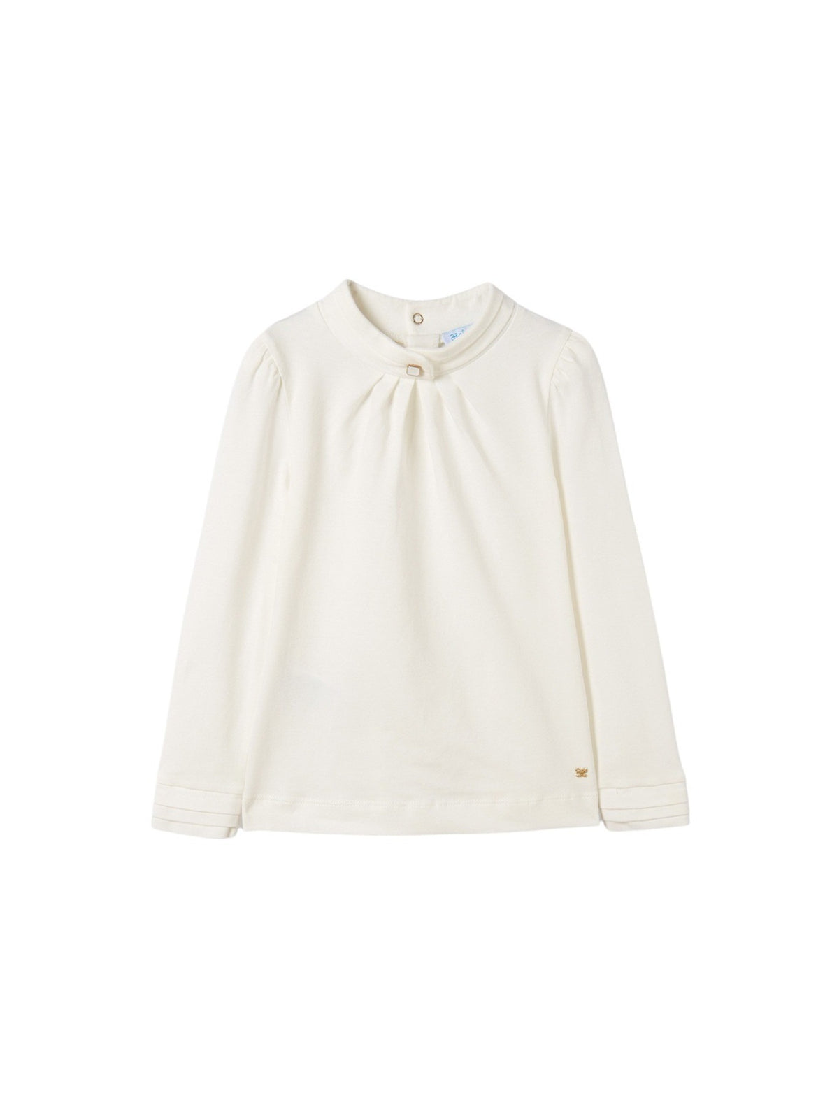 Camisola gola alta Crú (Creme / Pérola)  para Menina - Abel & Lula