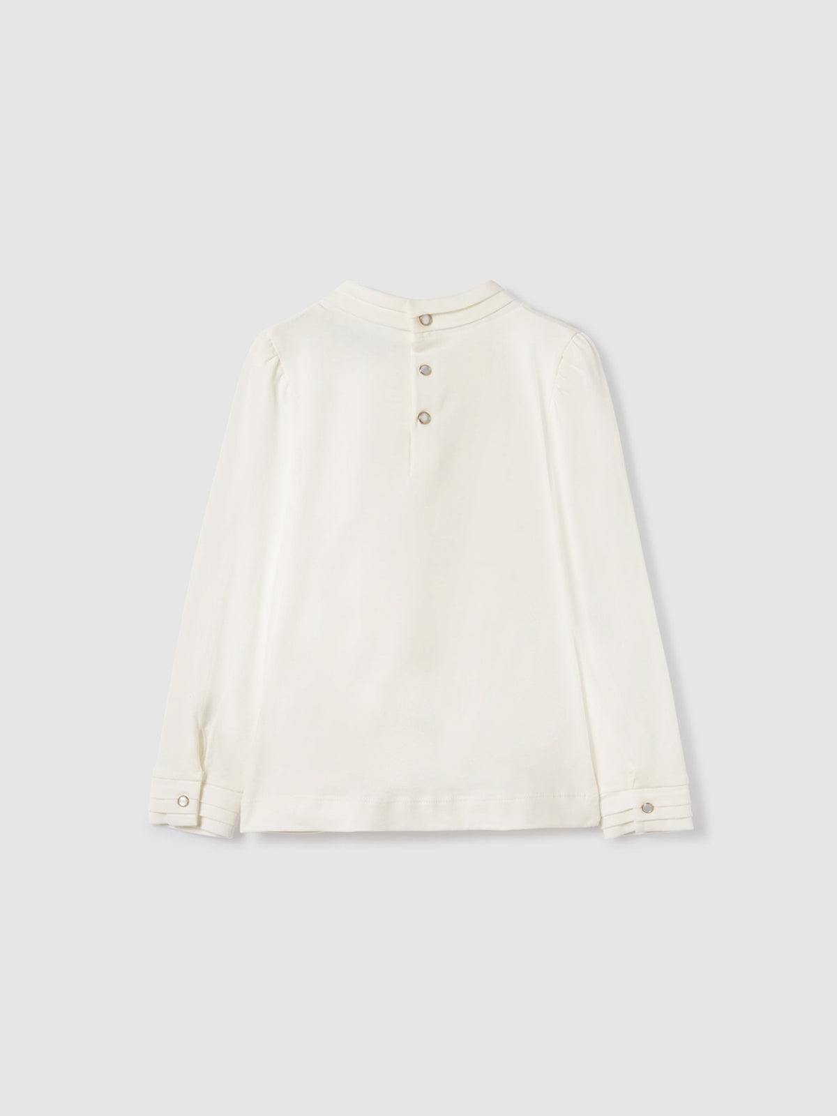 Camisola gola alta Crú (Creme / Pérola)  para Menina - Abel & Lula