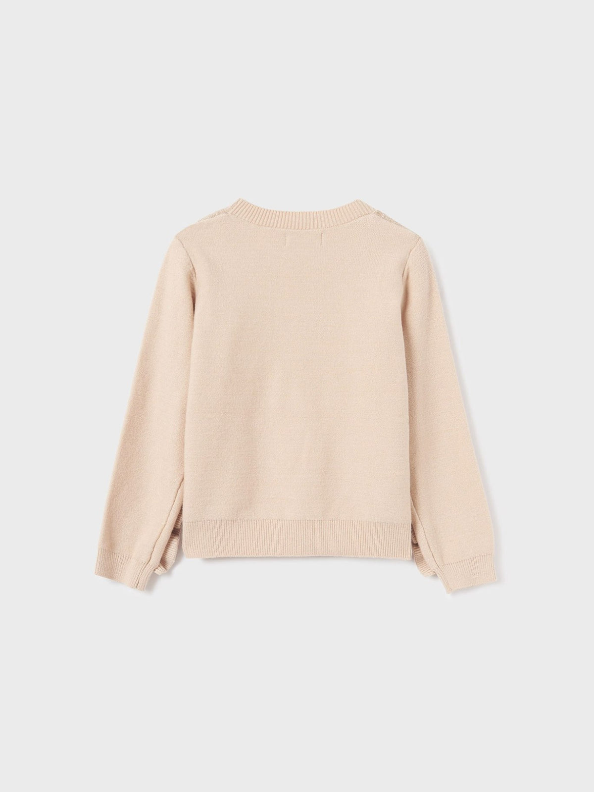 Jersey estruturado brilho Bege (Bege)  para Menina - Abel & Lula