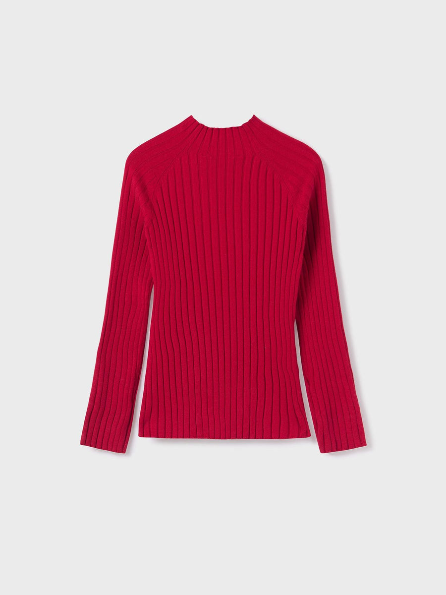 Camisola tricot Vermelho (Vermelho)  para Menina - Mayoral