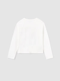 Camisola grafica Crú (Creme / Pérola)  para Menina - Mayoral