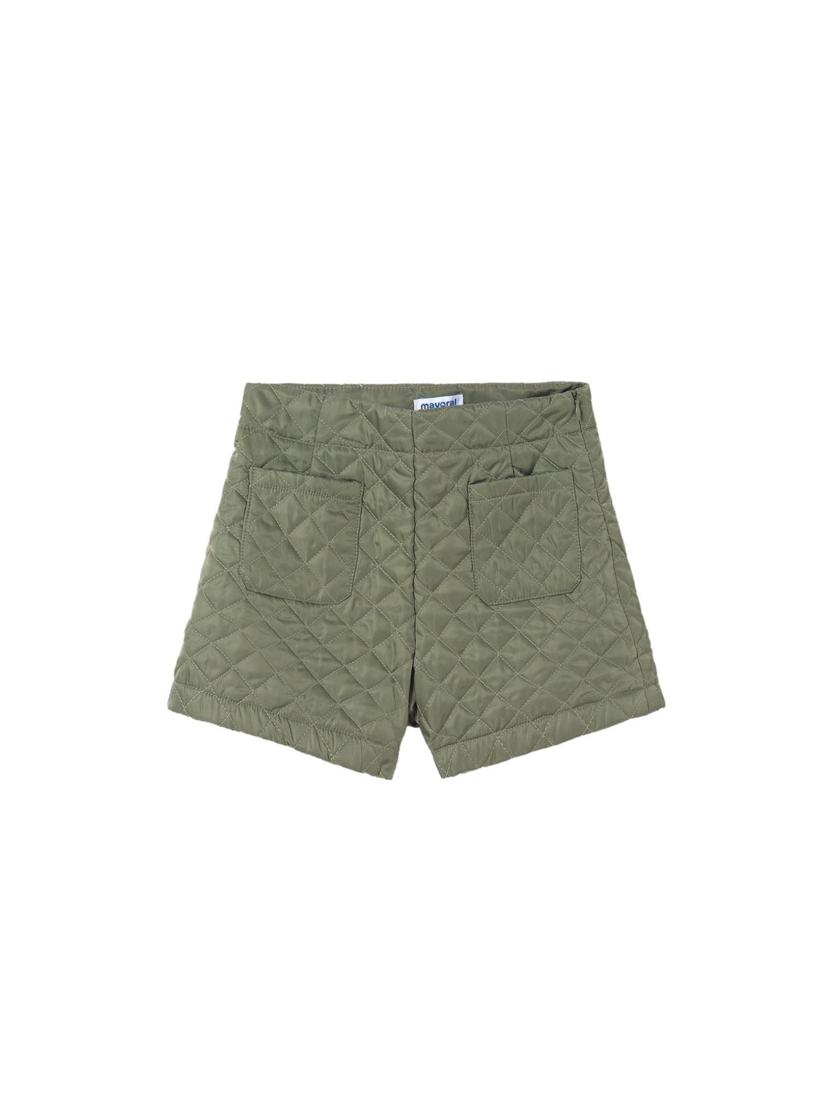 Bermuda acolchoada Musgo (Verde Tropa)  para Menina - Mayoral