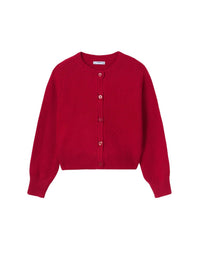 Casaco tricot Vermelho (Vermelho)  para Menina - Mayoral