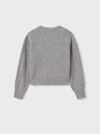 Casaco tricot Aço vig. (Cinza)  para Menina - Mayoral