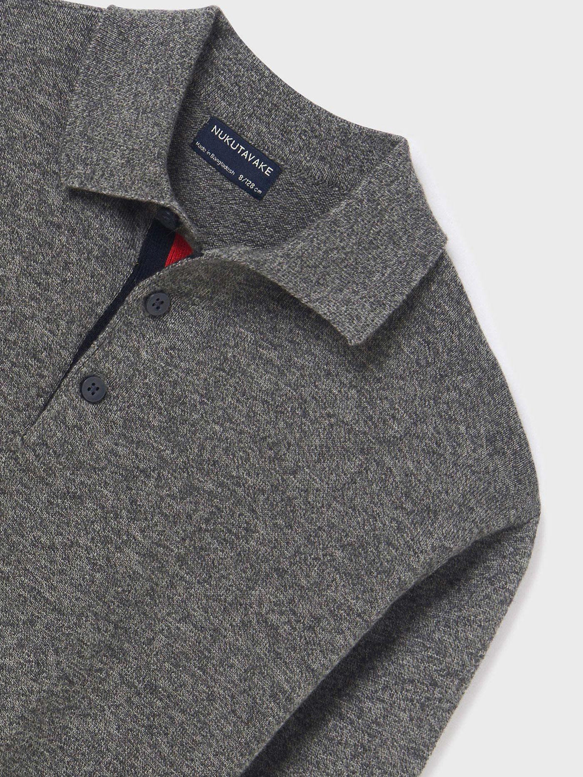 Jersey gola polo Grvilha mz (Cinza Escuro)  para Menino - Mayoral