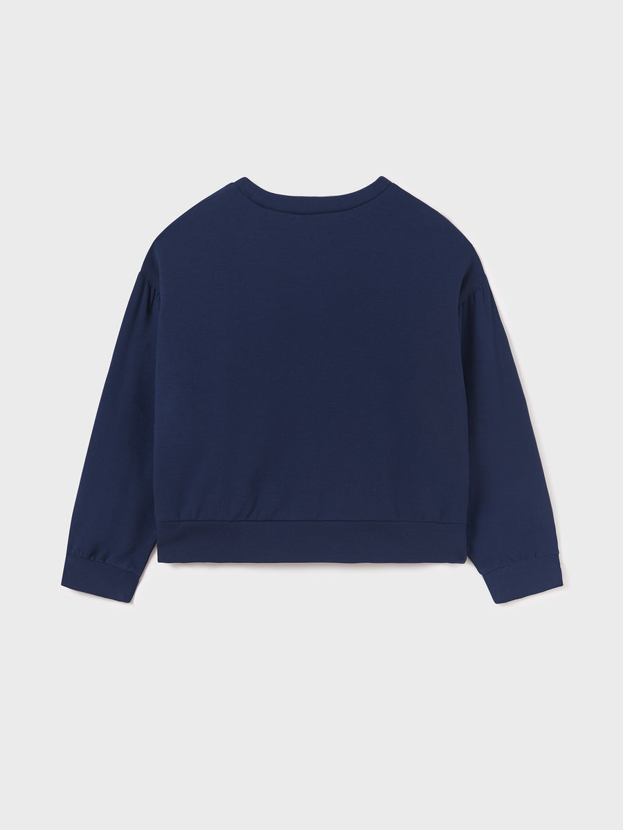 Sweat-shirt Azul escur (Marinho)  para Menina - Mayoral