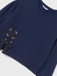 Sweat-shirt Azul escur (Marinho)  para Menina - Mayoral