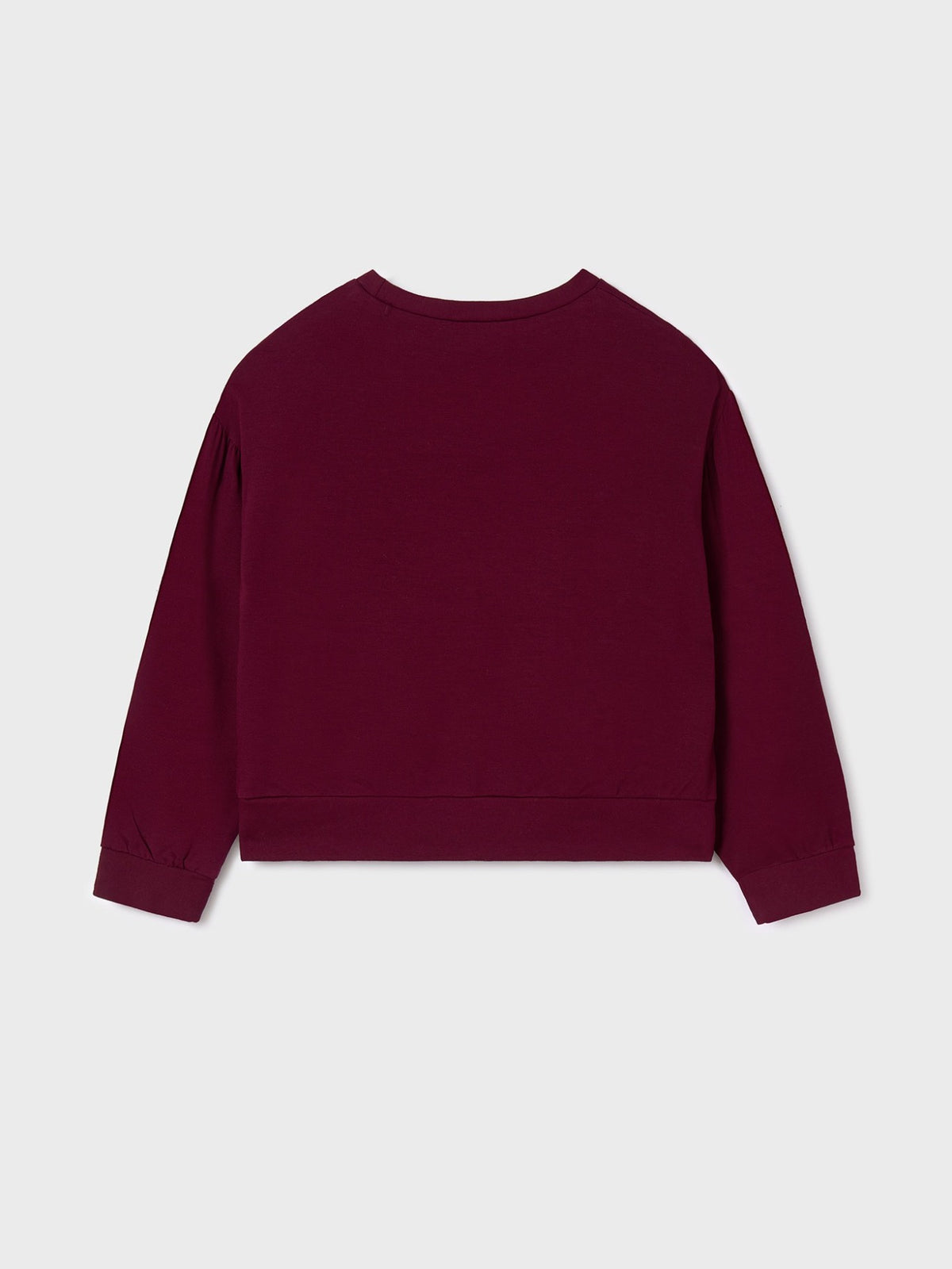 Sweat-shirt Beringela (Bordeaux)  para Menina - Mayoral