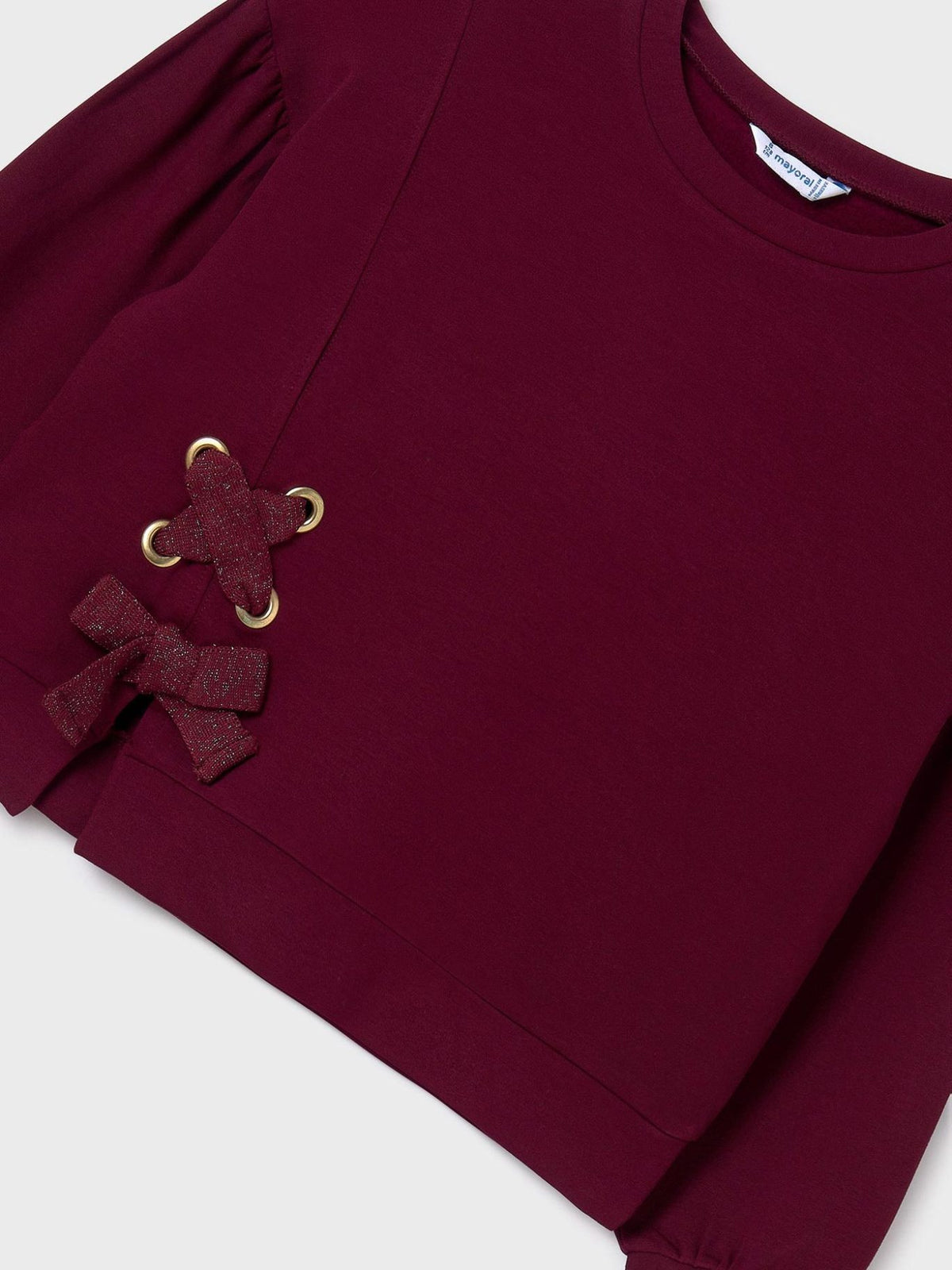 Sweat-shirt Beringela (Bordeaux)  para Menina - Mayoral