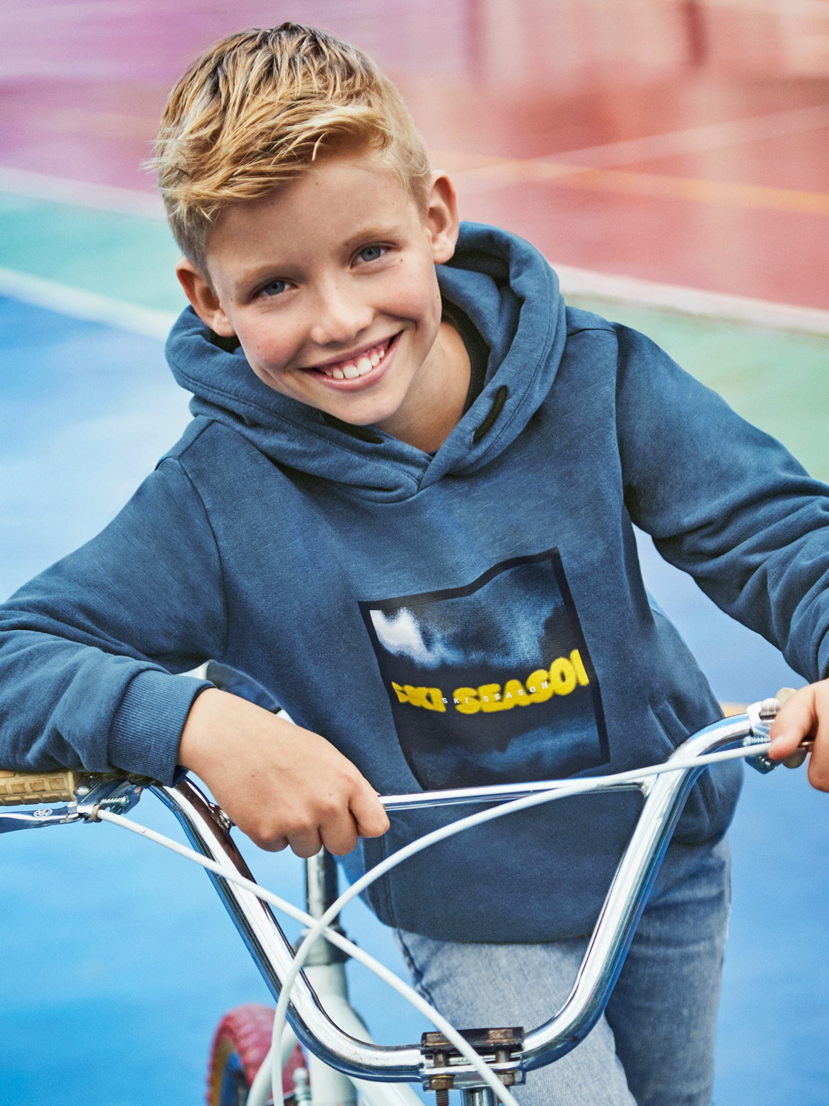 Sweat flame Artico (Azul)  para Menino - Mayoral