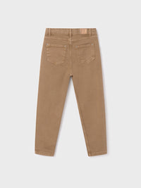 Calça sarja slouchy Camel (Castanho Claro)  para Menina - Mayoral