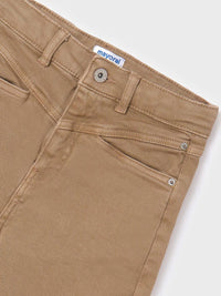 Calça sarja slouchy Camel (Castanho Claro)  para Menina - Mayoral