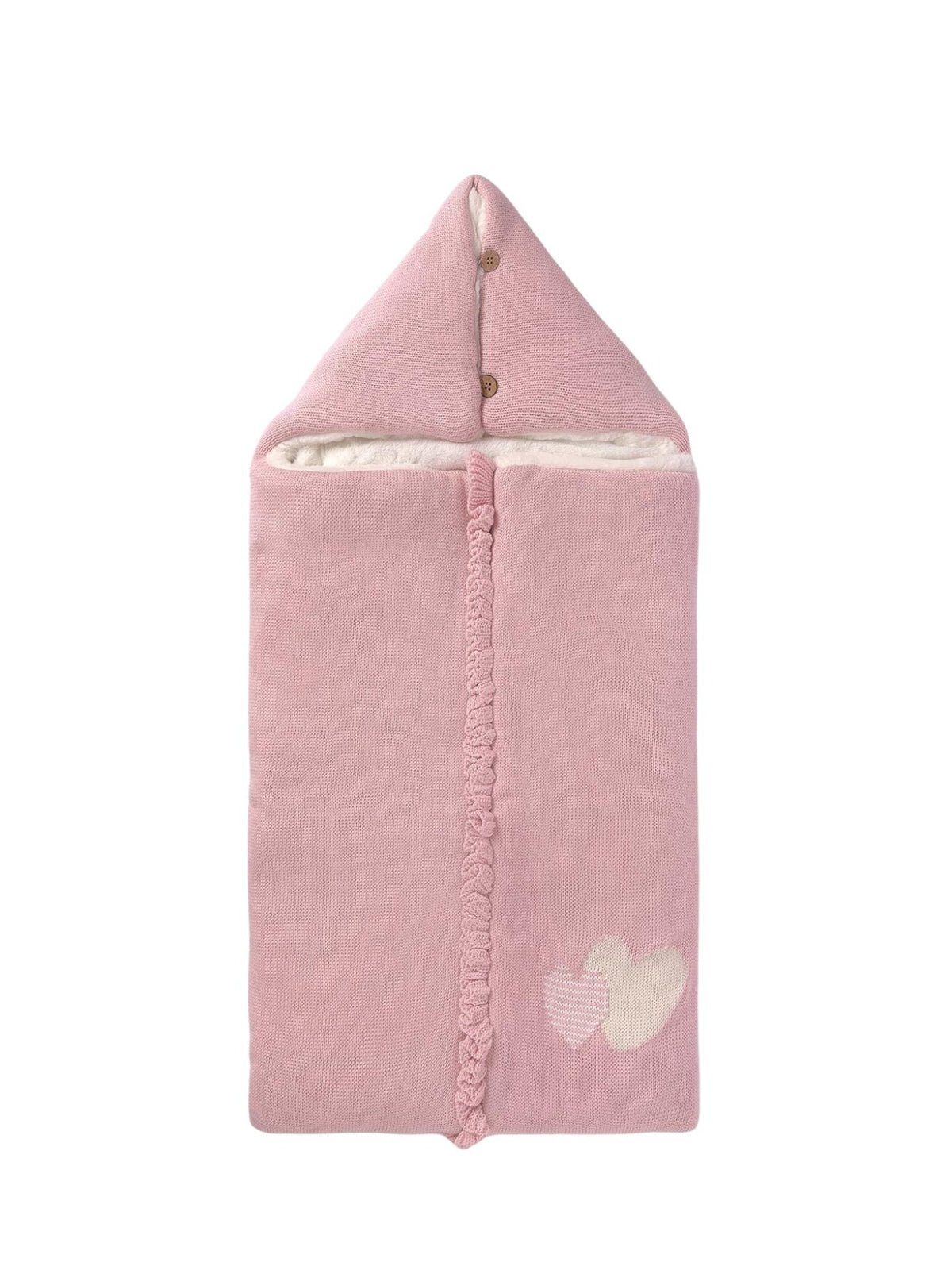 Saco tricô pelo Rosado (Rosa)  para Bebé Menina - Mayoral