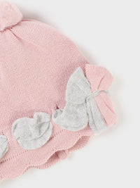 Gorro Tricot Rosa baby (Rosa Bébé)  para Bebé Menina - Mayoral