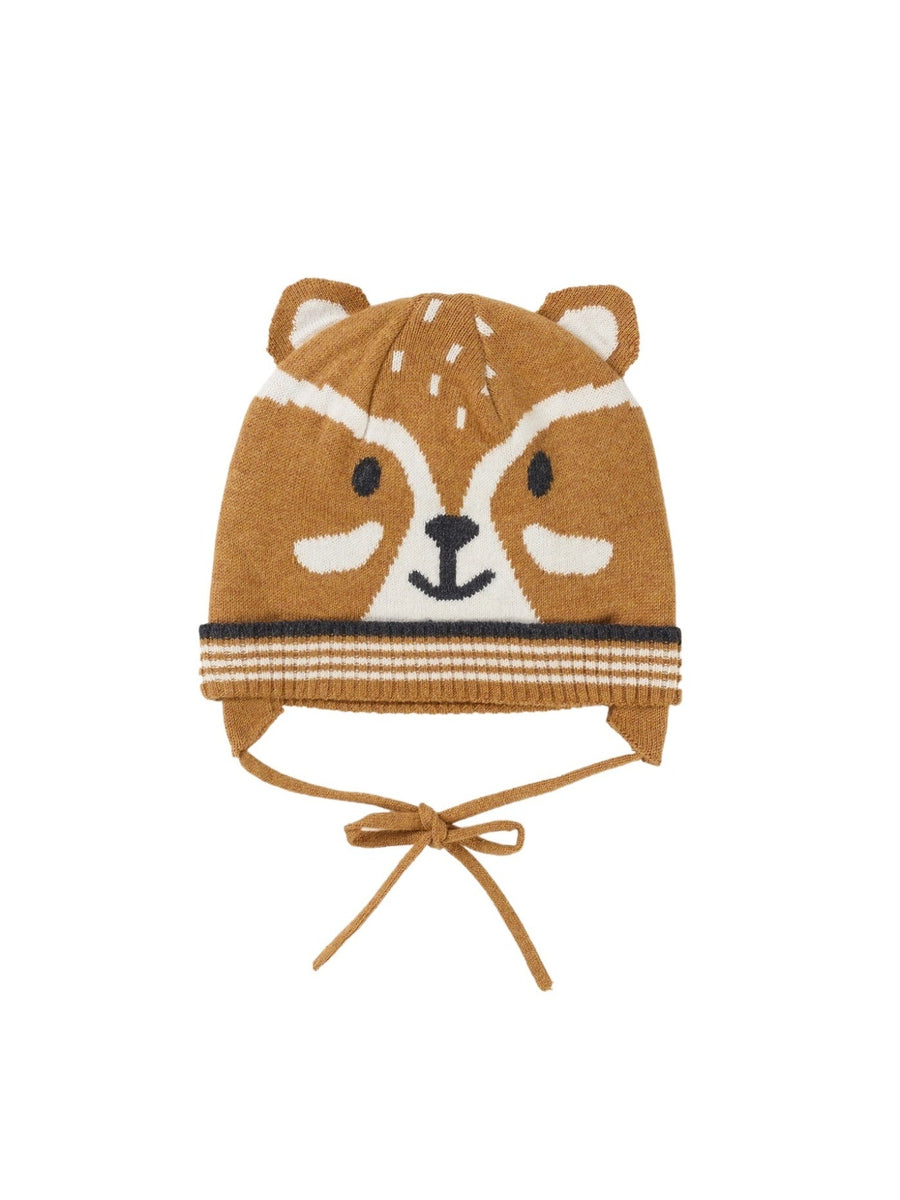 Gorro Tricot Amendoim (Castanho Claro)  para Bebé Menino - Mayoral