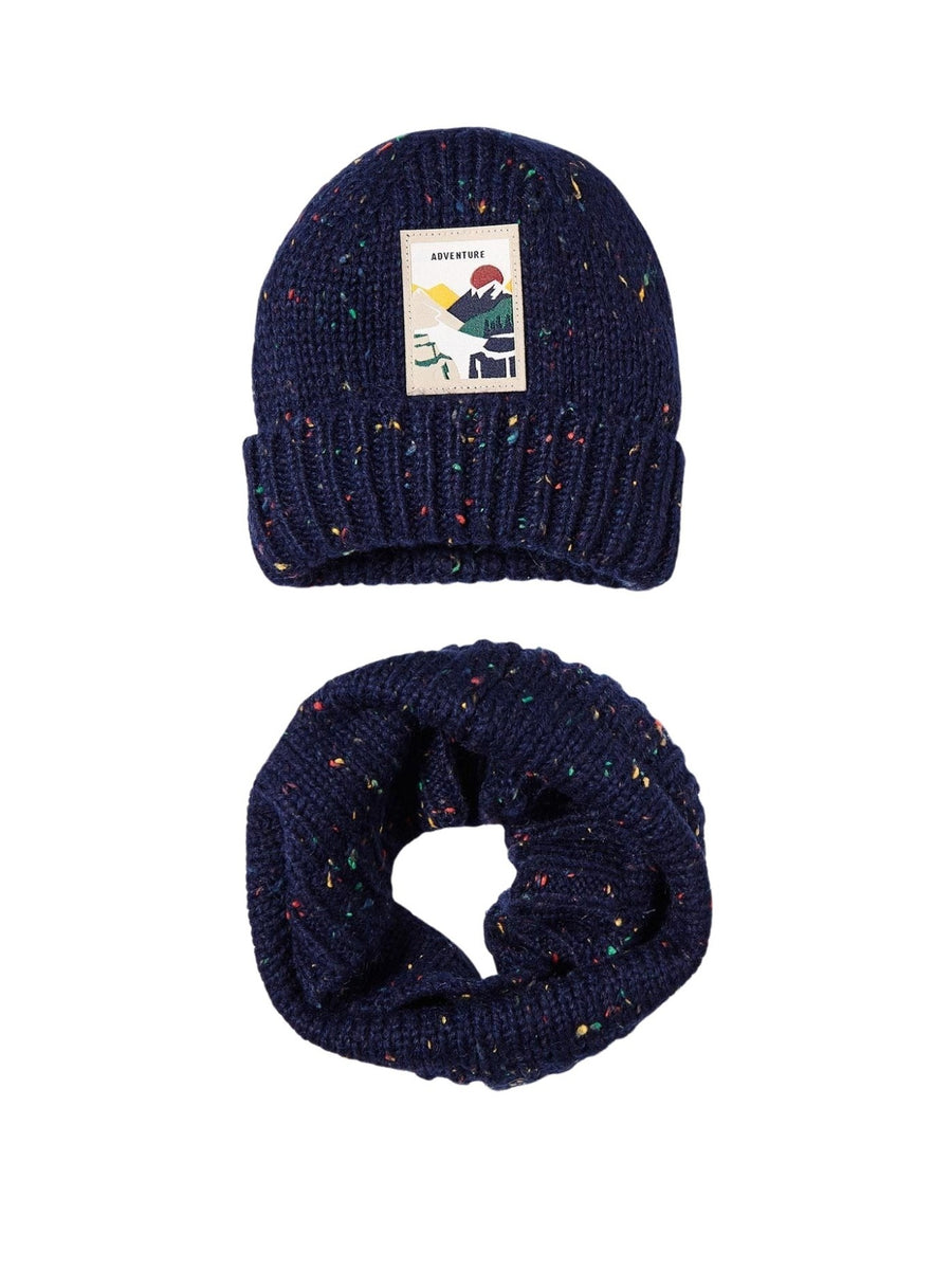 Conj. gorro Azul escur (Marinho)  para Menino - Mayoral