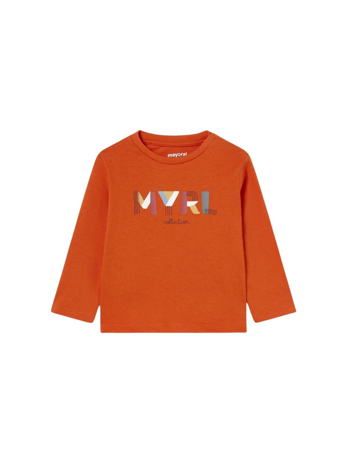 Camiseta básica bebé Laranja (Laranja Outono)  para Bebé Menino - Mayoral