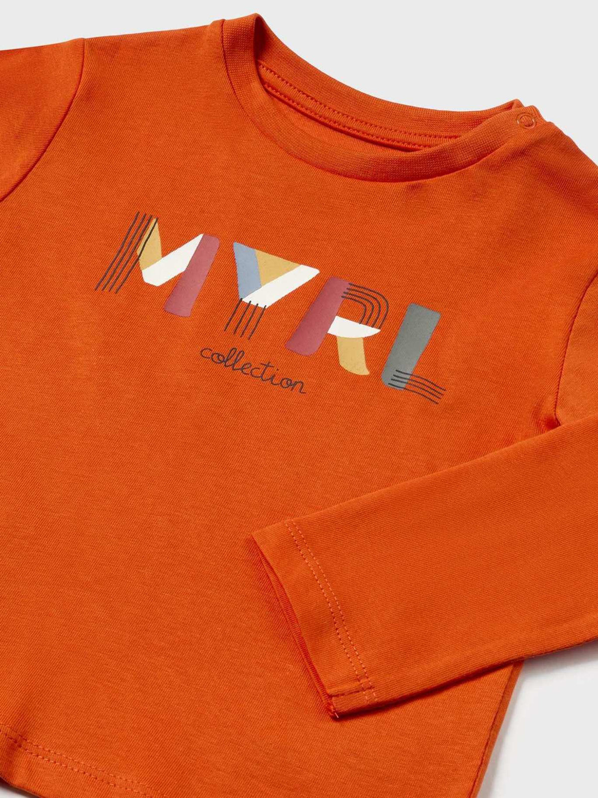Camiseta básica bebé Laranja (Laranja Outono)  para Bebé Menino - Mayoral