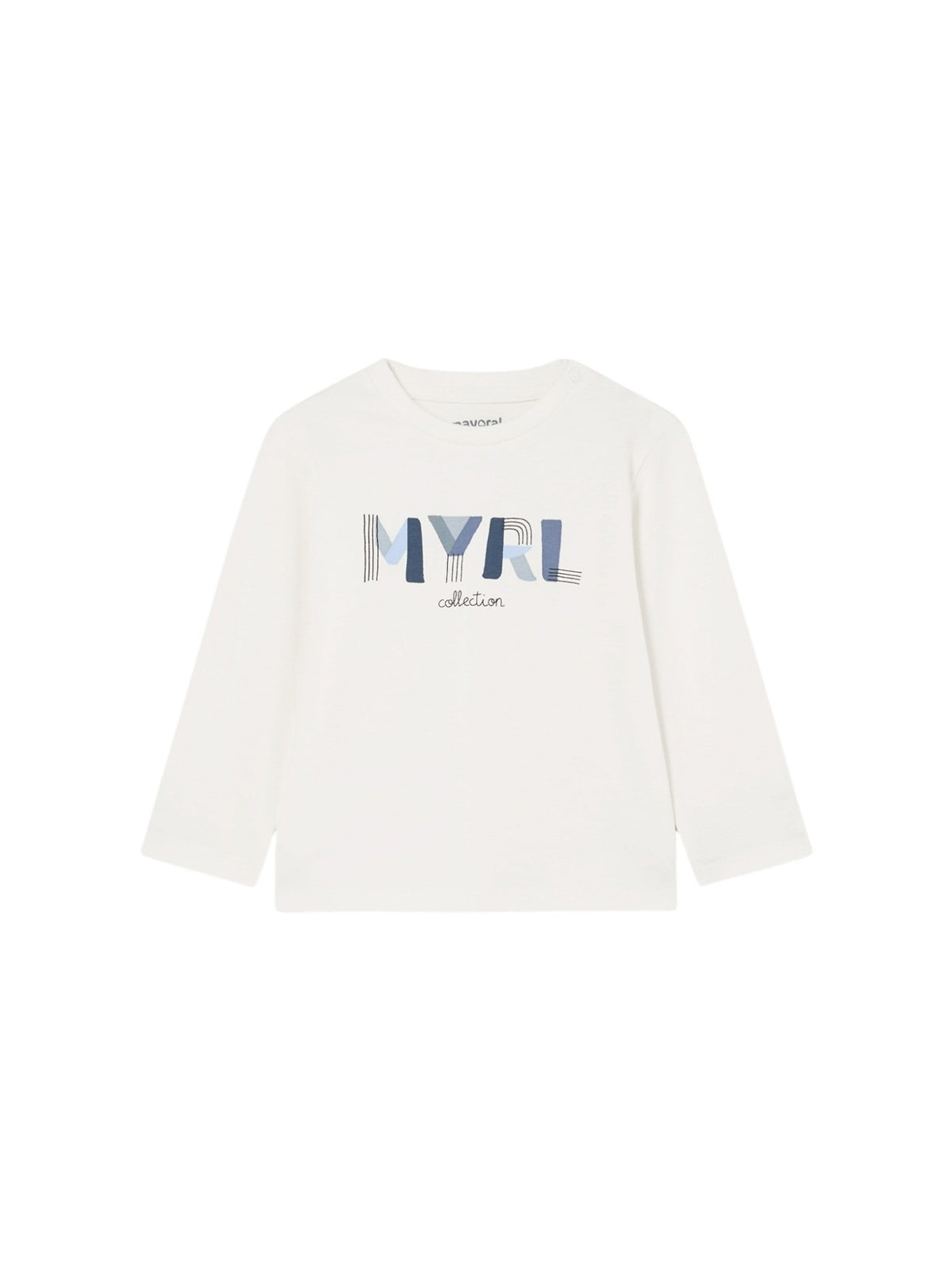 Camiseta básica bebé Nata (Creme / Pérola)  para Bebé Menino - Mayoral