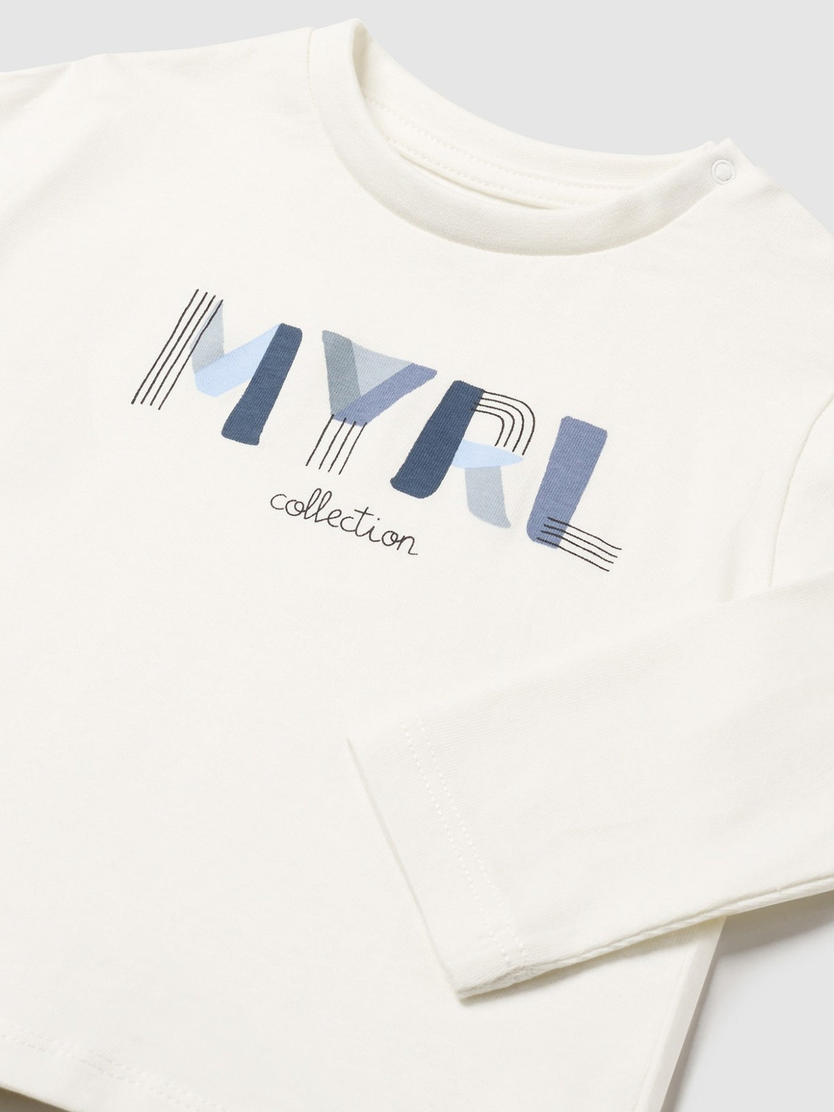 Camiseta básica bebé Nata (Creme / Pérola)  para Bebé Menino - Mayoral