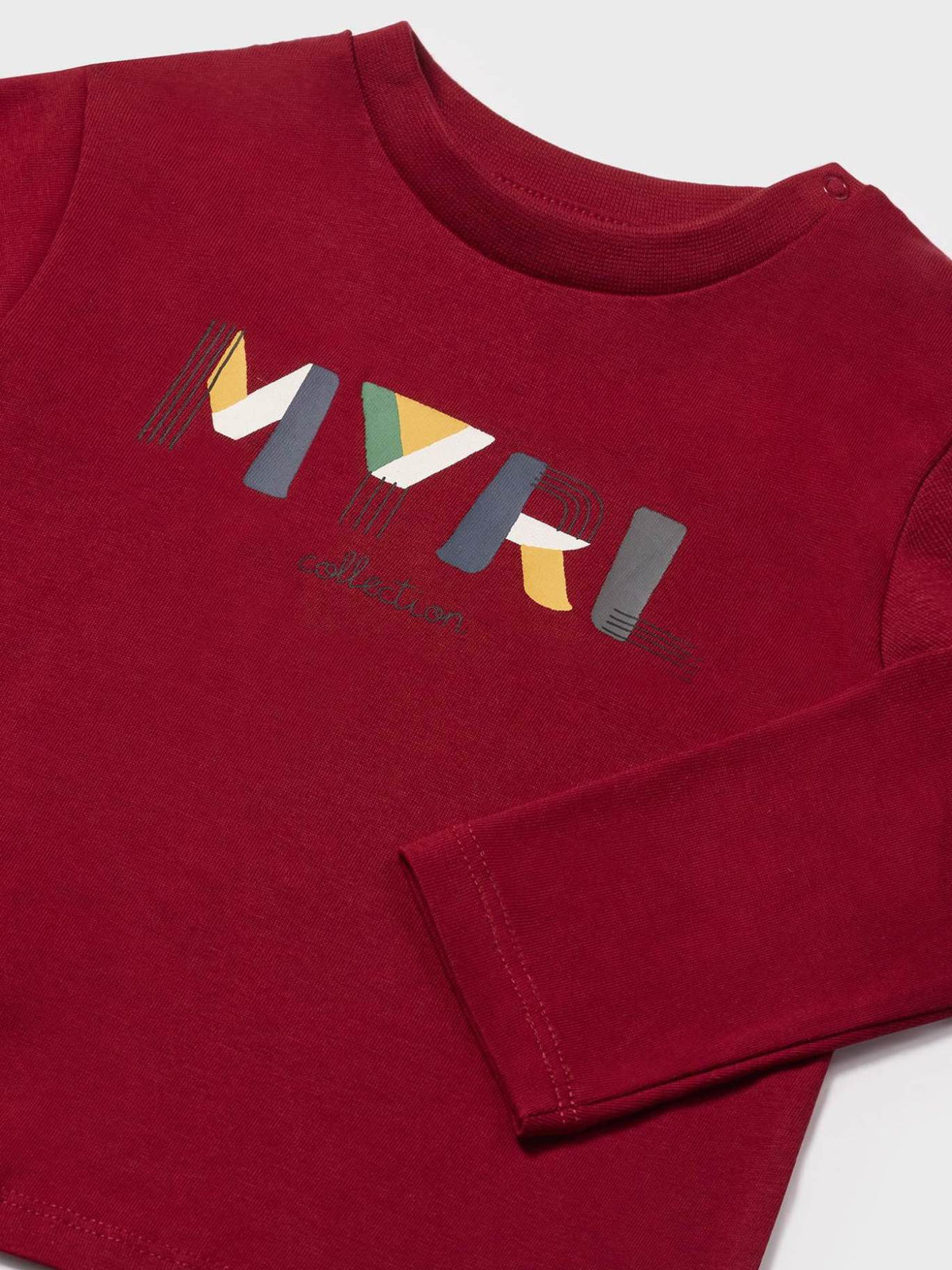 Camiseta básica bebé Ginja (Vermelho Escuro)  para Bebé Menino - Mayoral