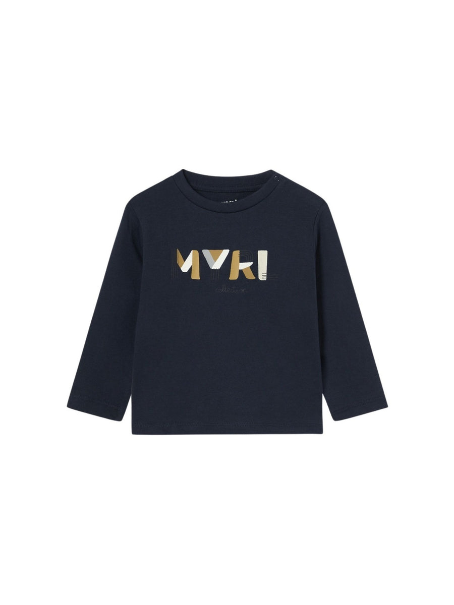 Camiseta básica bebé Marinho (Marinho)  para Bebé Menino - Mayoral