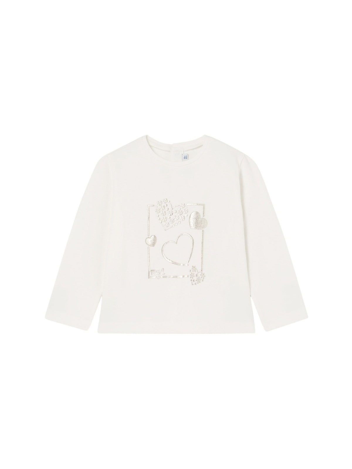 Camiseta básica bebé Crú (Creme / Pérola)  para Bebé Menina - Mayoral
