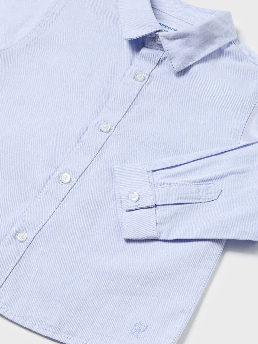 Camisa m/comp.básica Celeste (Celeste)  para Bebé Menino - Mayoral