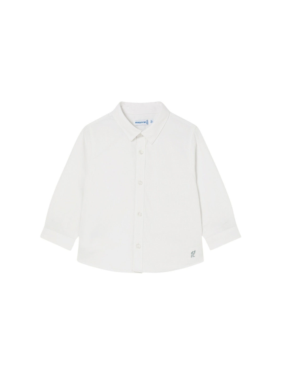 Camisa m/comp.básica Branco (Branco)  para Bebé Menino - Mayoral