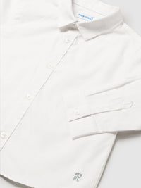 Camisa m/comp.básica Branco (Branco)  para Bebé Menino - Mayoral