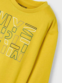 Camiseta básica bebé Polen (Amarelo Ocre)  para Menino - Mayoral