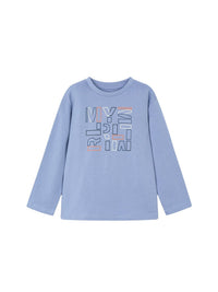 Camiseta básica bebé Glaciar (Celeste)  para Menino - Mayoral