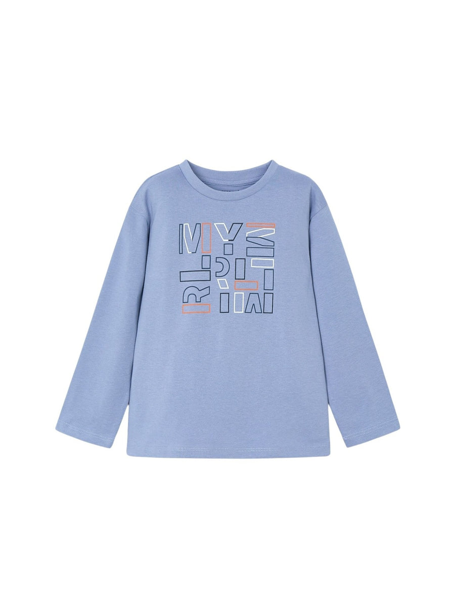 Camiseta básica bebé Glaciar (Celeste)  para Menino - Mayoral